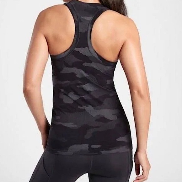 Athleta Momentum Seamless Camo Racerback Tank Size XS - Picture 2 of 9